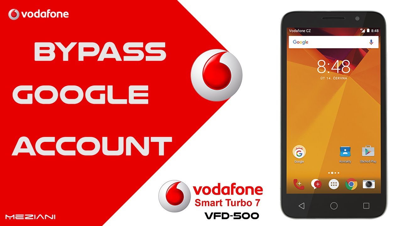 Bypass Google Account Vodafone Smart Turbo 7 VFD 500 Remove FRP