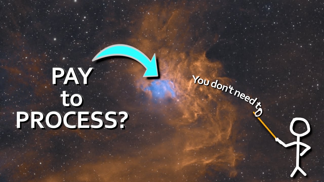 Edit My Narrowband Data for Free! Siril and Gimp Astrophotography Tone Mapping Tutorial.