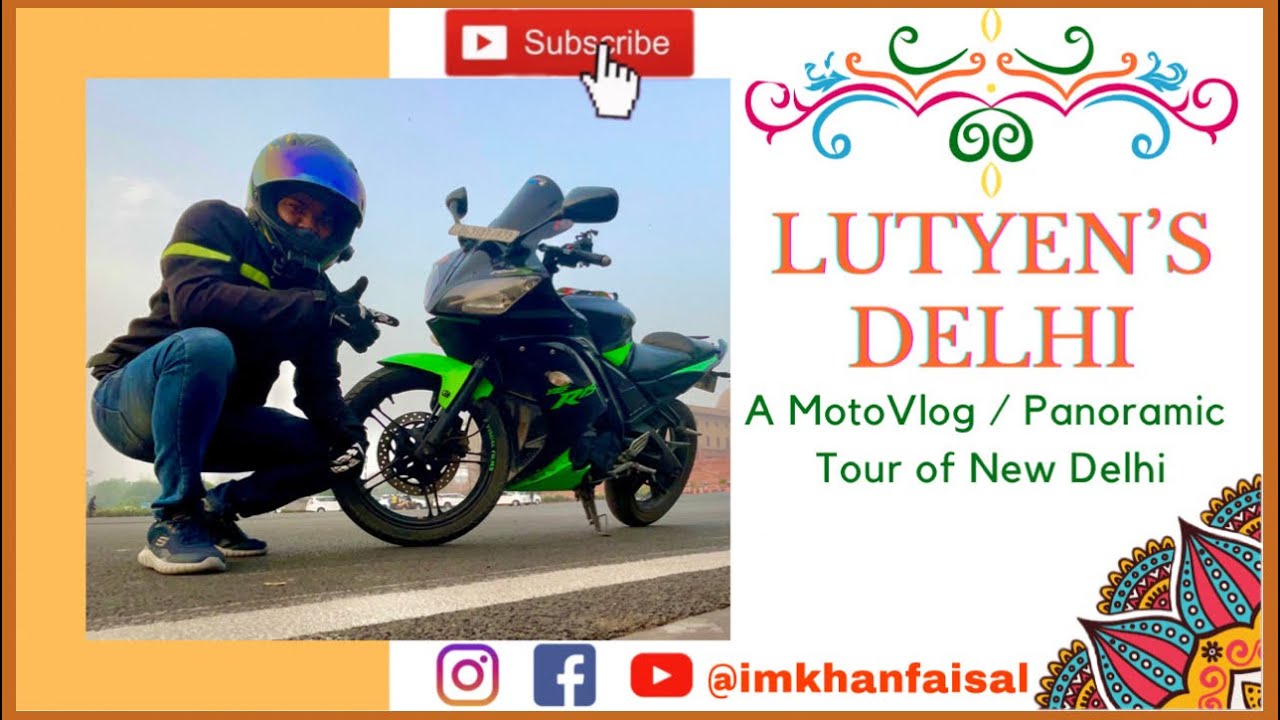 Lutyens New delhi in Lockdown | motovlognewdelhi | British era architecture