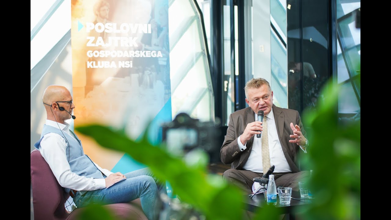 Poslovni zajtrk GK NSi: mag. Aleksander Mervar