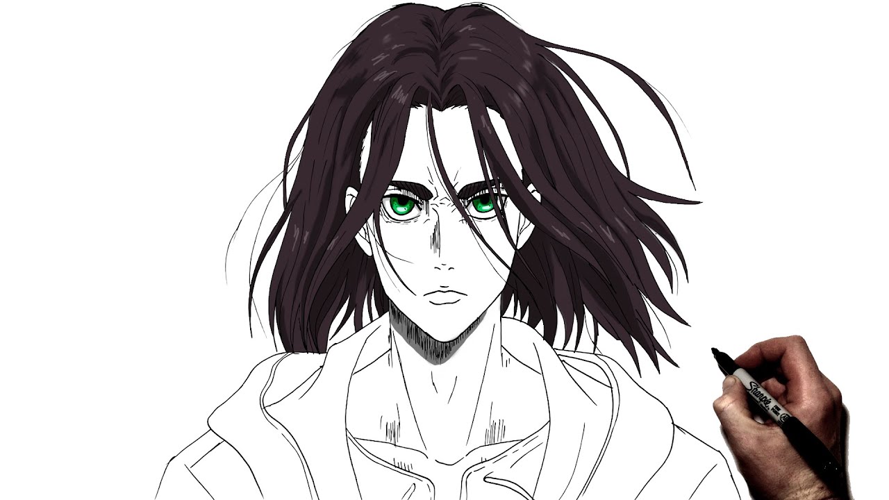 How To Draw Eren Jaeger (Season 4 Part 2) | Step By Step | Attack On Titan