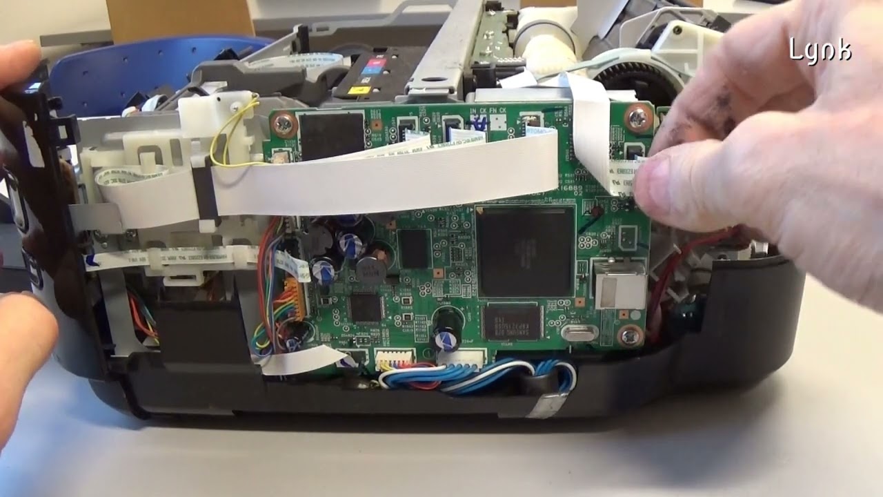 Canon Pixma how to remove Main Board, Power Supply, Paper rollers