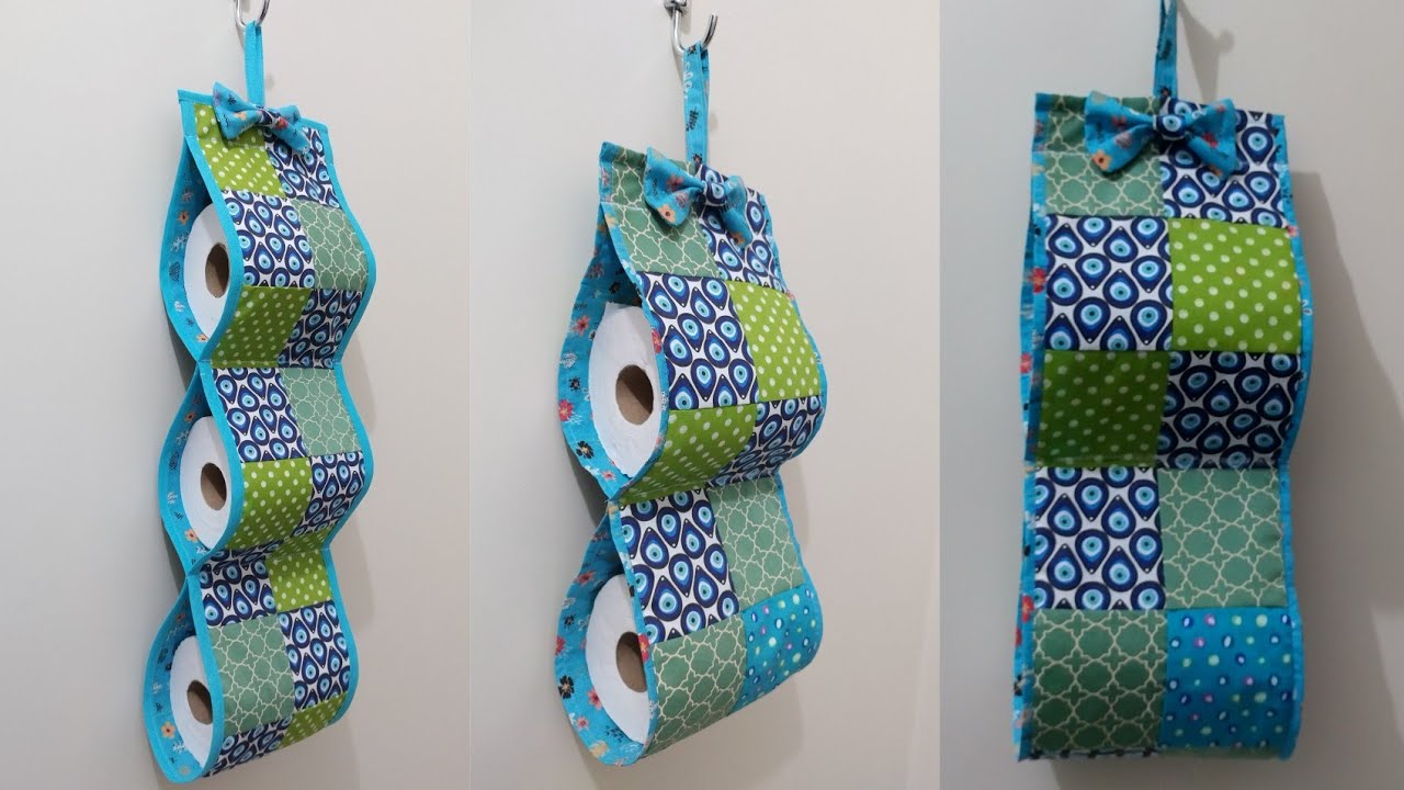 Porta papel higiênico,  ❤️ 2 formas de fazer, passo a passo.