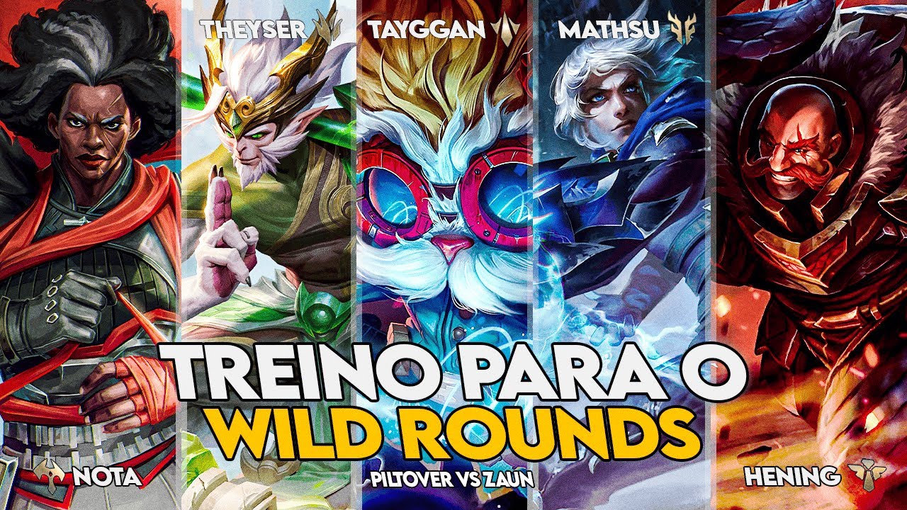 TREINO PARA O WILD ROUNDS!! VS TIME @ShumasWR | LoL Wild Rift