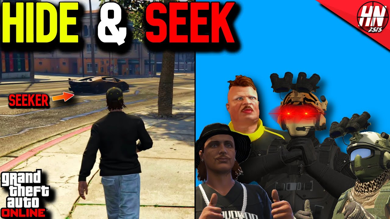GTA 5 HIDE & SEEK!