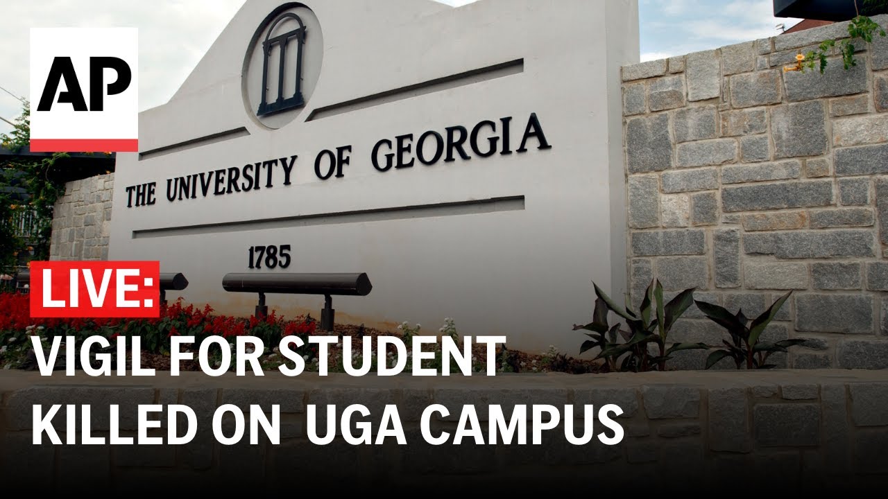 LIVE: Vigil for student killed on University of Georgia campus