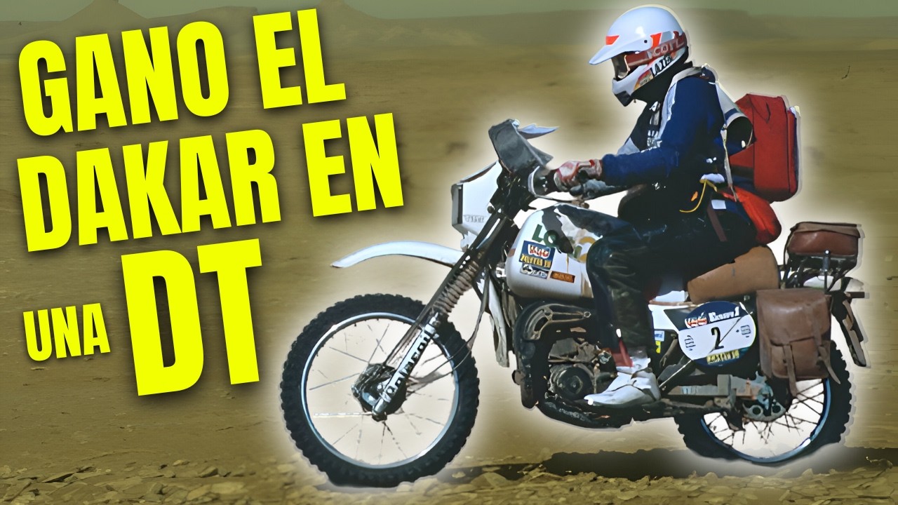El DÍA que una YAMAHA DT 125 GANÓ el DAKAR