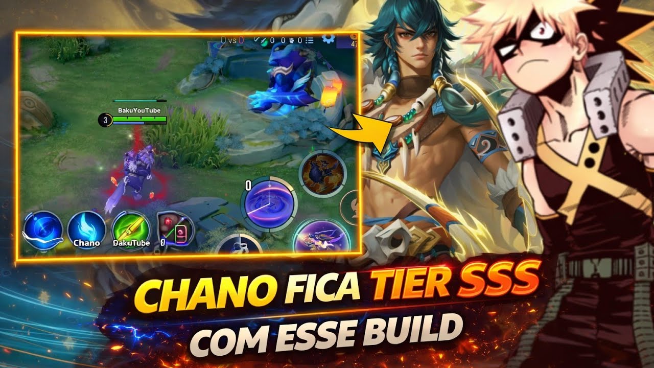 HONOR OF KINGS CHANO COM A MELHOR BUILD ATUALMENTE