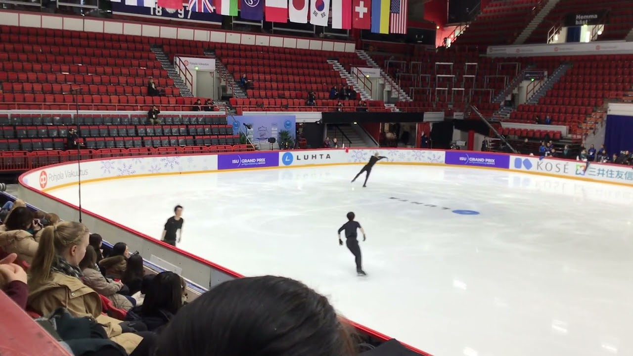 Yuma Kagiyama FS runthrough GP Helsinki 2024