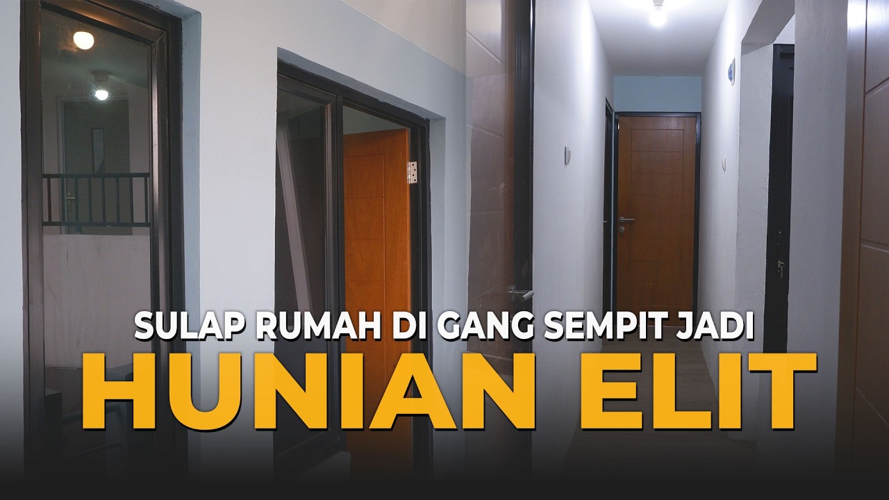 Inspirasi Rumah Mungil di Dalam Gang Kecil