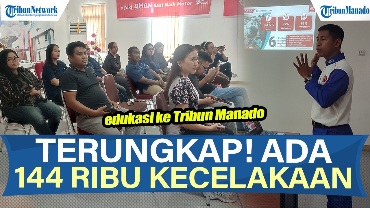 BARU TERUNGKAP! TERNYATA ADA 144 RIBU KECELAKAAN TERJADI SEPANJANG 2024, EDUKASI HONDA DAW