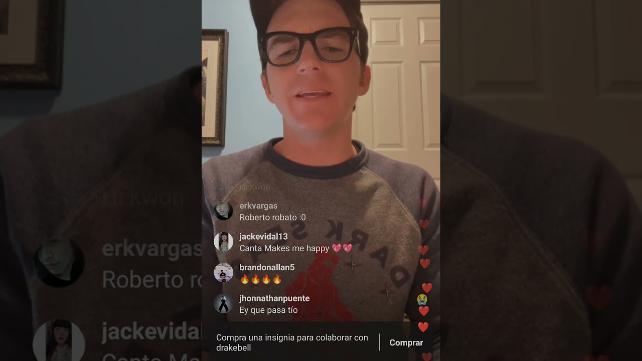 DRAKE BELL - LIVE INSTAGRAM 26/01/2023
