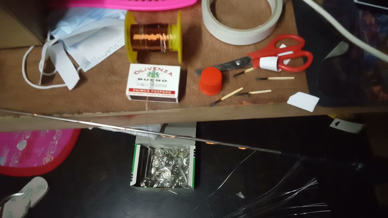modifying the japanese wand with magnetic wire and mercury added battery.