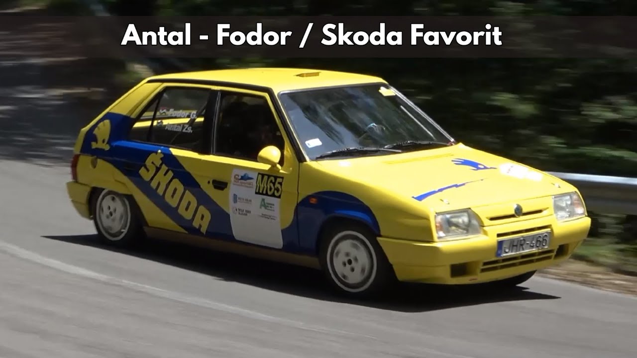 Antal - Fodor / Skoda Favorit / Bakonya Rally 2025. - TheLepoldMedia