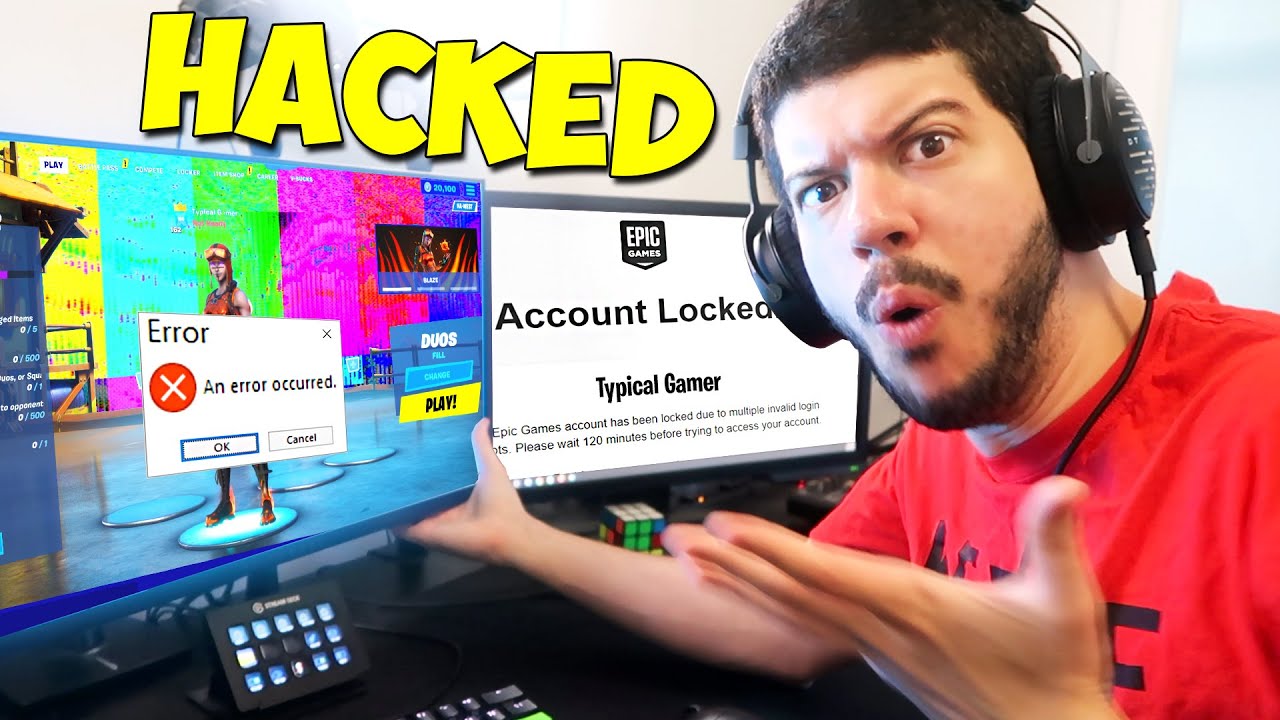I HACKED His Fortnite Account! (Prank)