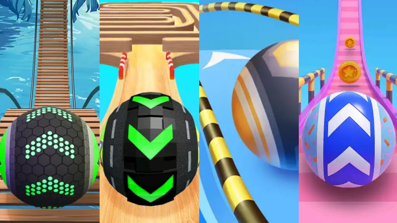 Going Balls Funny Fails VS Action Balls, Rolling Ball Sky Escape, Candy Ball Run Walkthrough 365