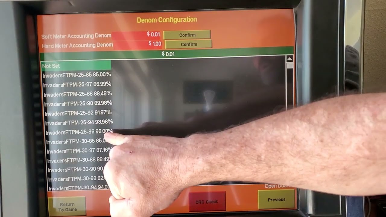 How to Set up the WMS BB2 Slot Machine