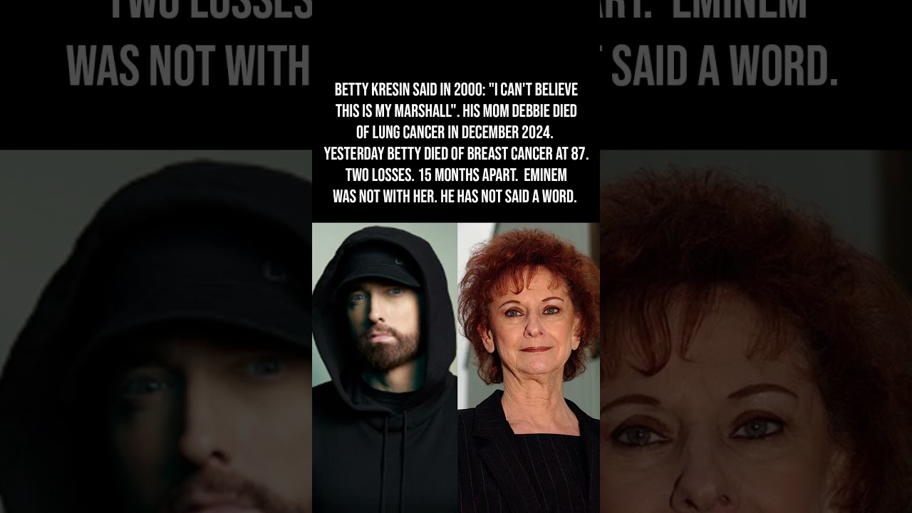 Eminem Lost His Mom In December 2024 &mdash; Now His Grandmother Is Gone Too. He Was Not There 💔🕯️👀
