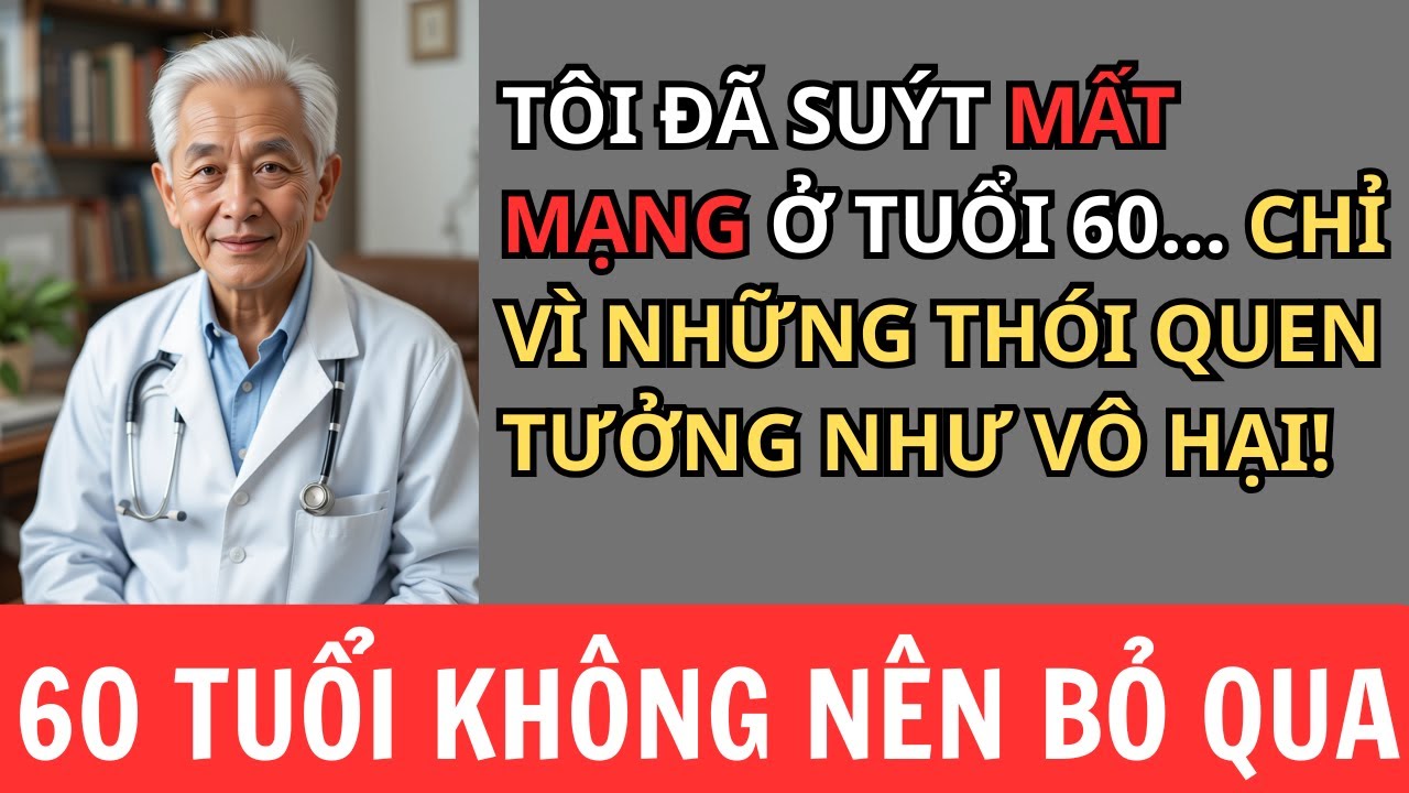 Thói Quen Xấu Ở Tuổi 60 PHẢI Thay Đổi Ngay