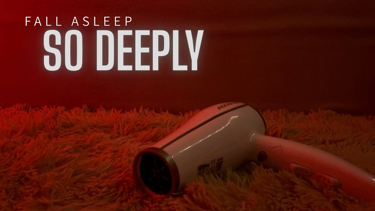 SOMETIMES you JUST NEED to RELAX with this INTENSE and DEEP SOUND of HAIR DRYER (ASMR)