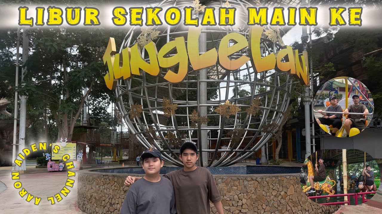Libur Sekolah Pergi Main ke Jungeland Sentul