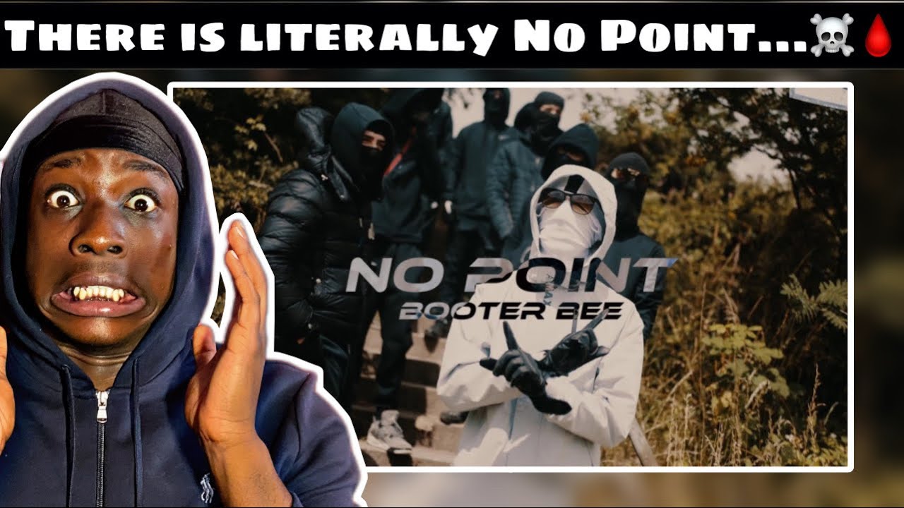 American Reaction To Booter Bee - No Point [Official Music Video]