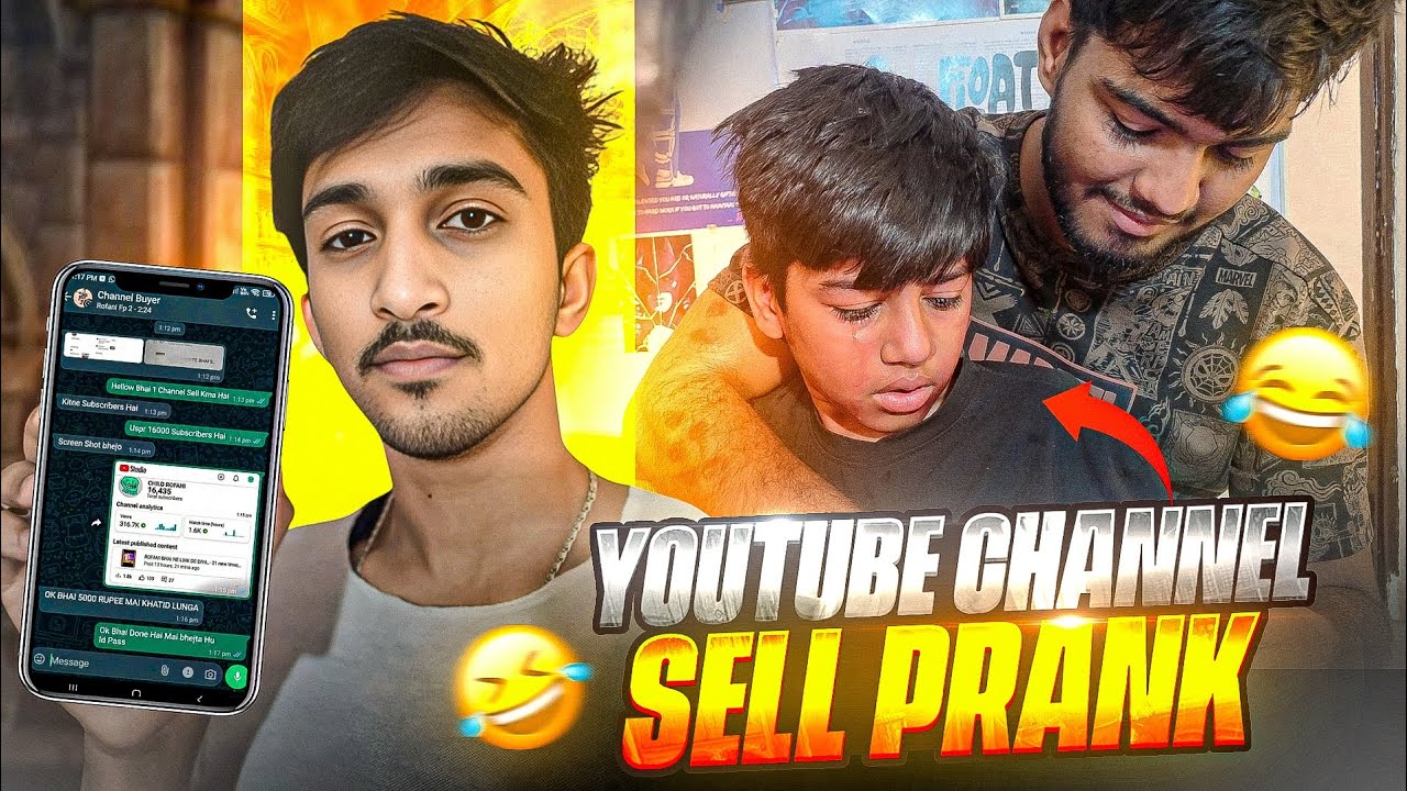 Youtube Channel Sell Prank Gone Wrong 😭 - ROFANI 