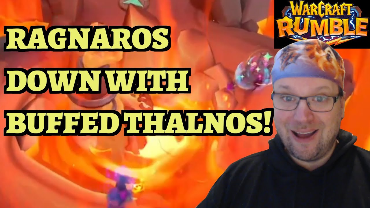 Ragnaros Down with Buffed Bloodmage Thalnos! Warcraft Rumble Molten Core Guide