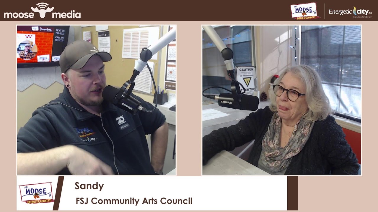 Sandi with the FSJ Community Arts Council