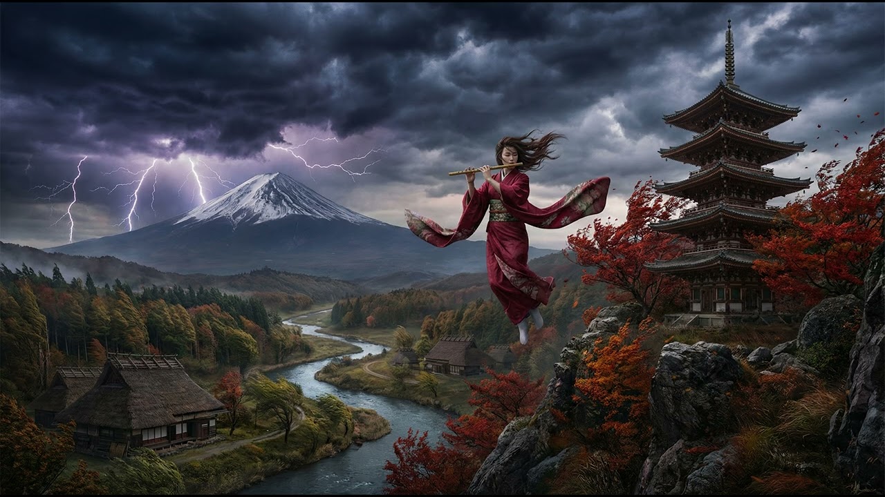 Japanes Relaxing vibe, Traditional instrument only