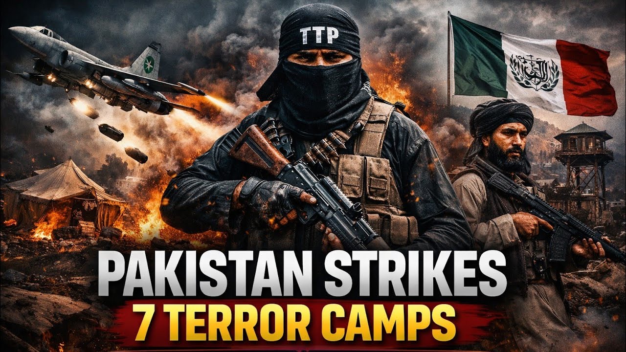Pakistan Strikes 7 Terror Camps | TTP Attack Response 2026 Explained