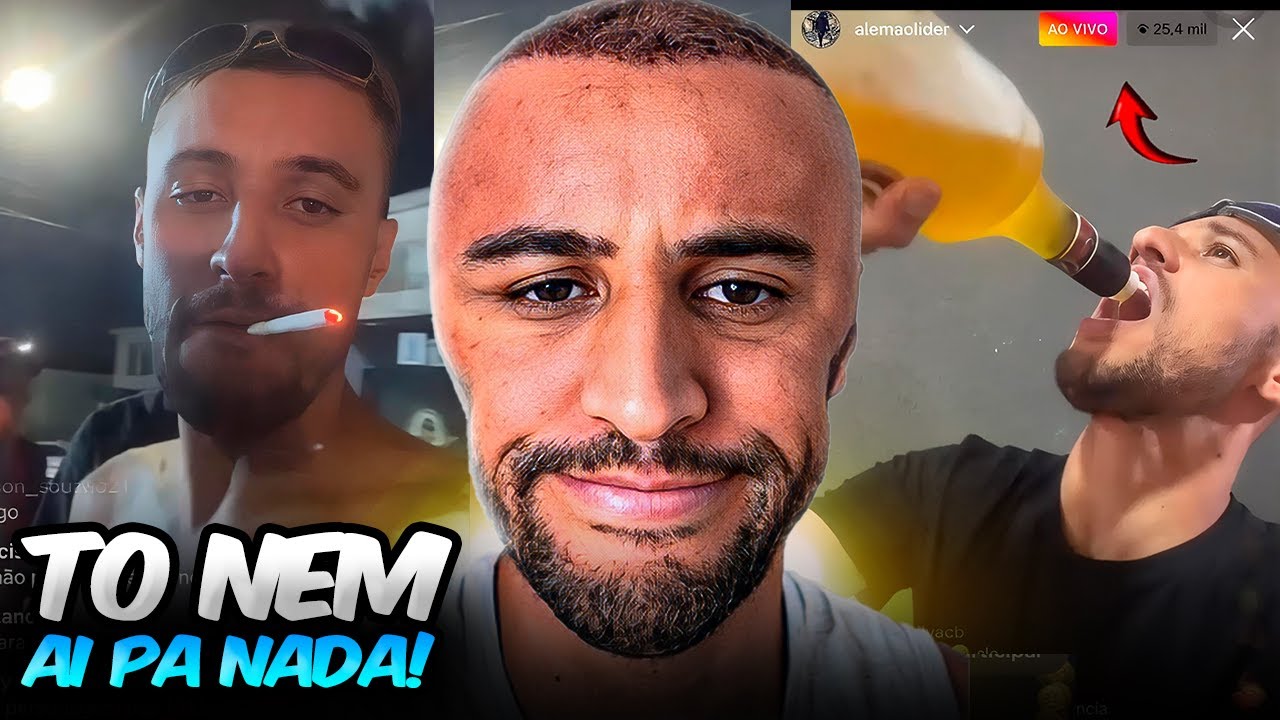 WESLEY ALEMÃO FAZ LIVE MUITO LOKOO! part1 😱