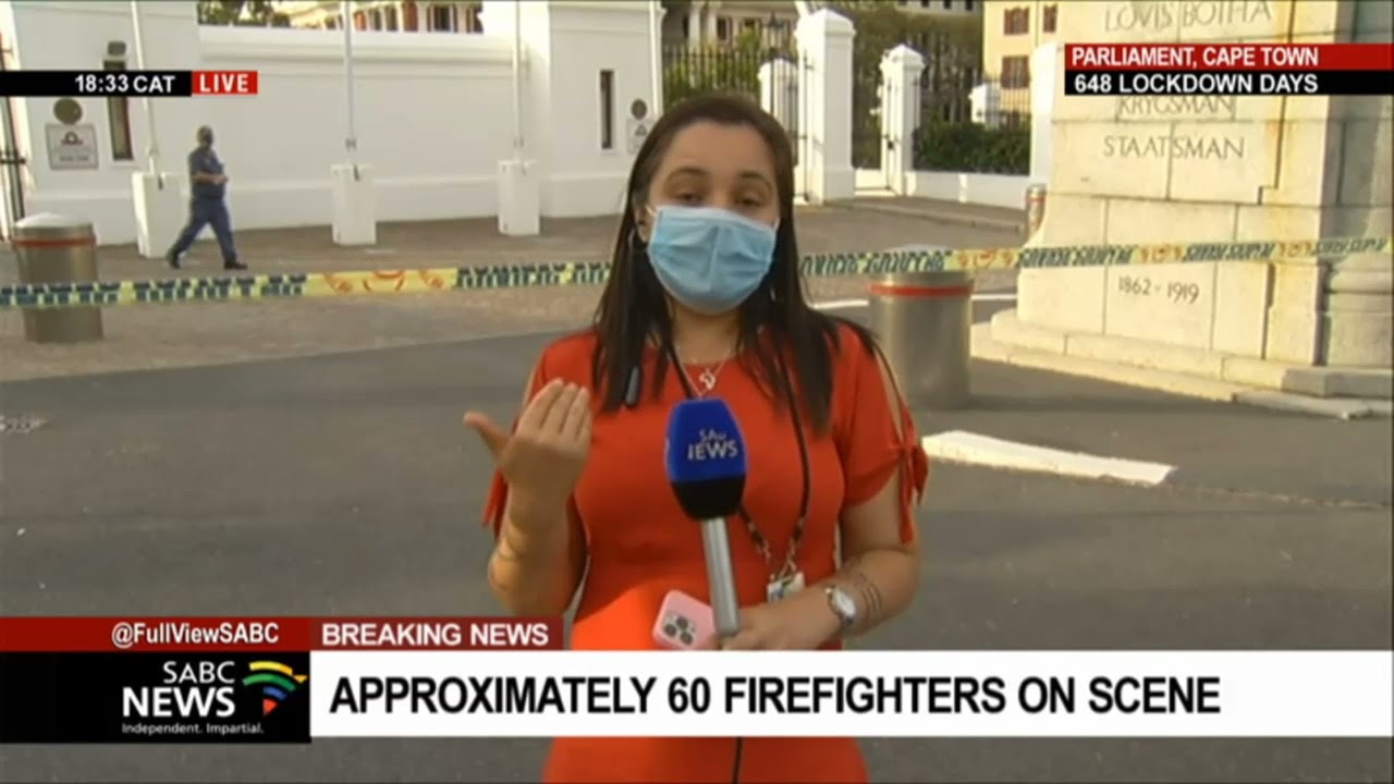 Parliament Fire |  Update from City of Cape Town fire and rescue services