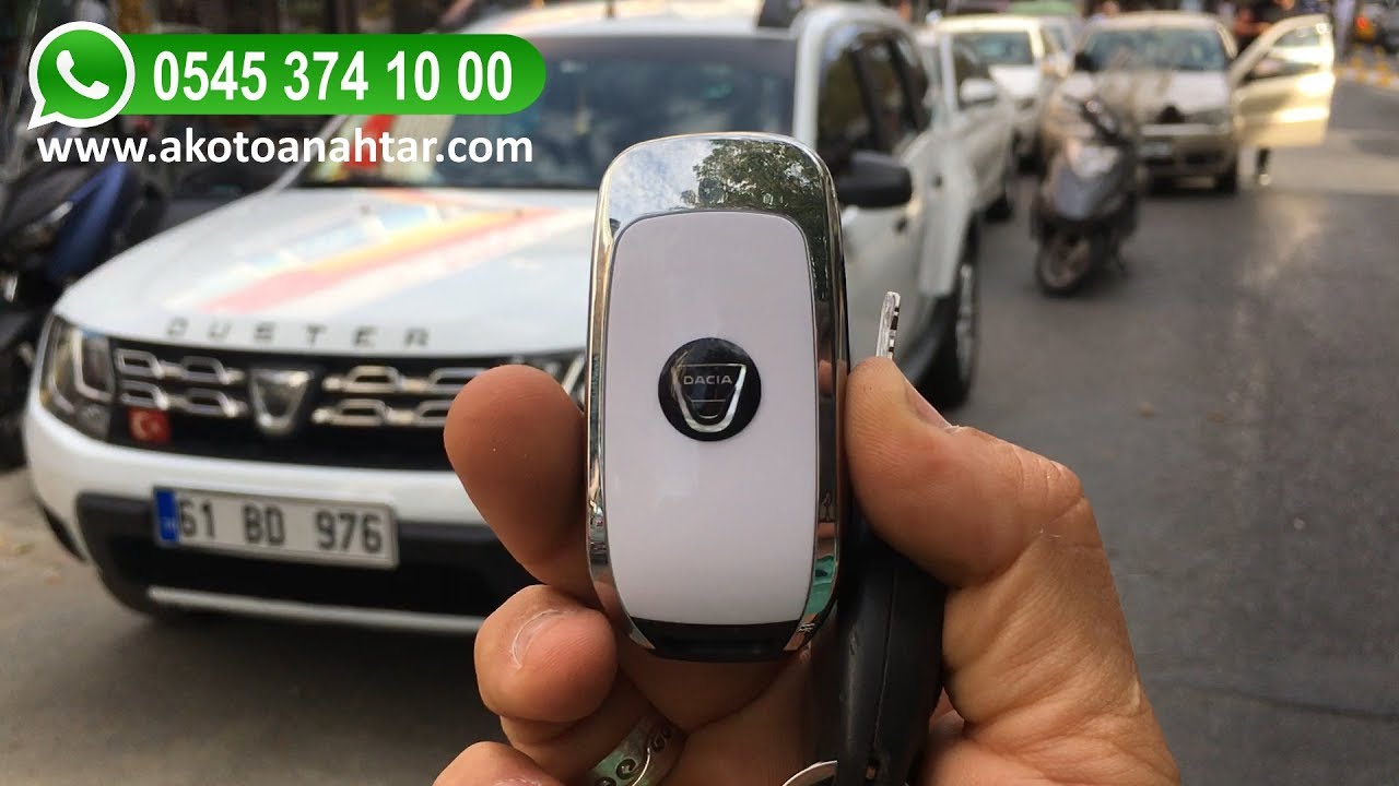 DACIA DUSTER SUSTALI YEDEK ANAHTAR YAPIMI | Çoğaltma Kodlama Kopyalama | AK OTO ANAHTAR