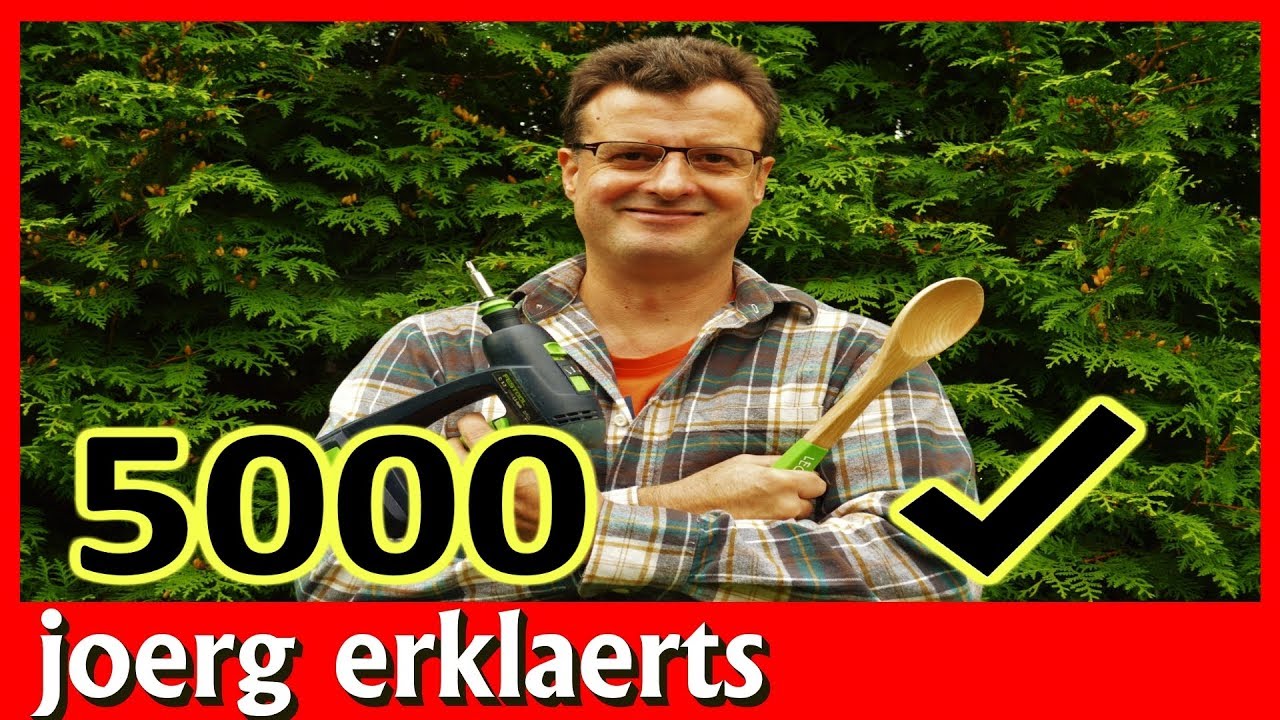 5000 Abos ..joerg erklaerts... h&auml;tte ich nie gedacht.....Video Nr. 186