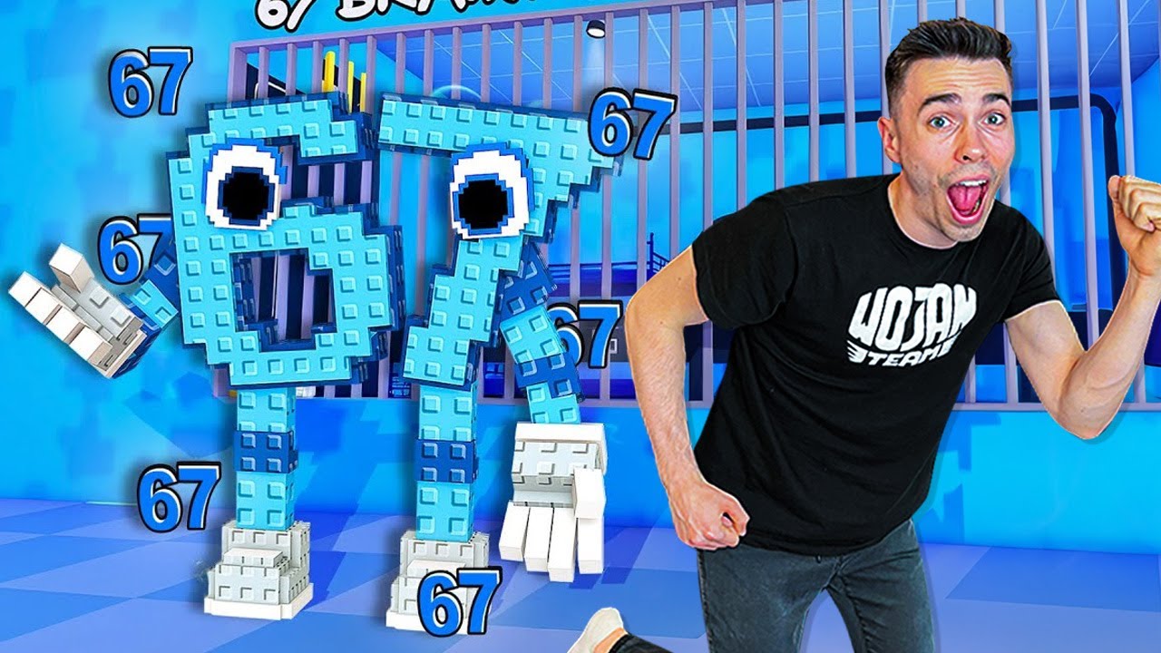 UCIEKAM Z WIĘZIENIA BRAINROT 67 w ROBLOX!