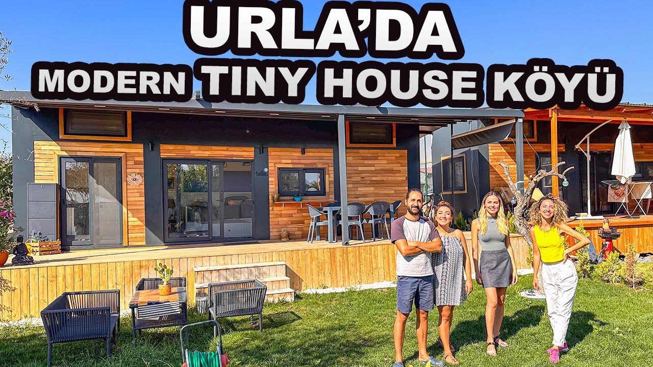 365 Gün Tiny House Köyünde Yaşamak 🏡