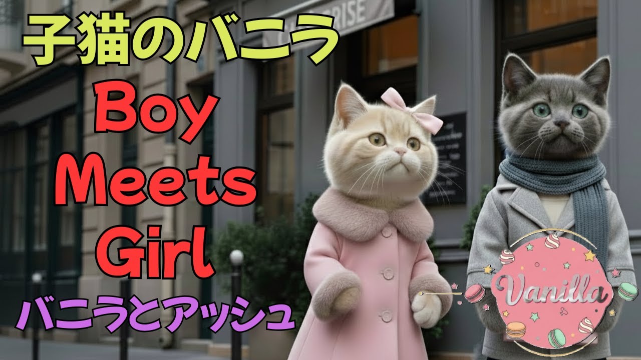 【子猫のバニラ】Boy Meets Girl ❤バニラとアッシュ❤