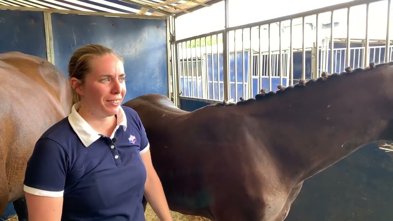 Championnat des foals 2023 - Claire Saffon Peres, éleveuse de Nyx de Sand