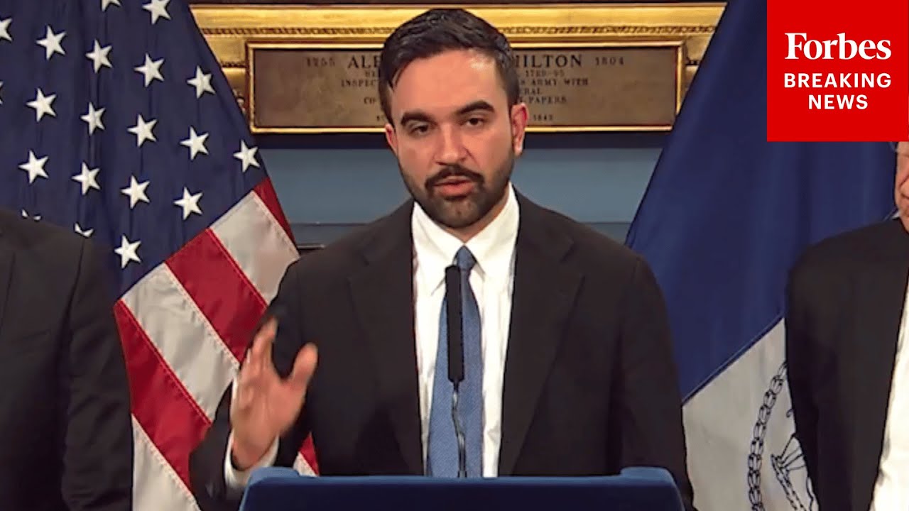 JUST IN: Zohran Mamdani Holds Press Briefing On Former NYC Mayor Eric Adams' Budget 'Crisis'