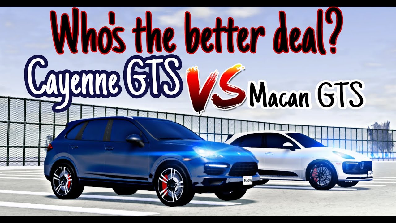 Porsche Cayenne GTS vs. Porsche Macan GTS: Who's the BETTER DEAL? | Greenville ROBLOX
