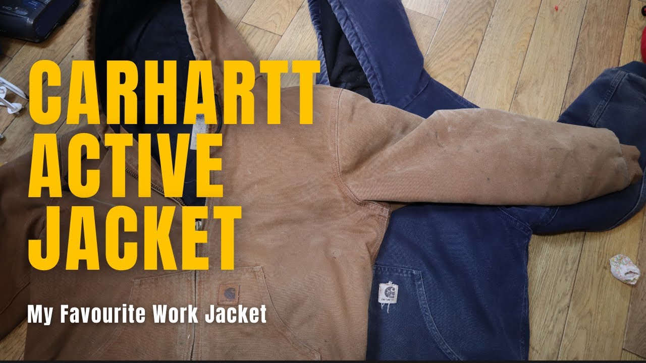 Куртка Carhartt Active, моя любимая рабочая куртка