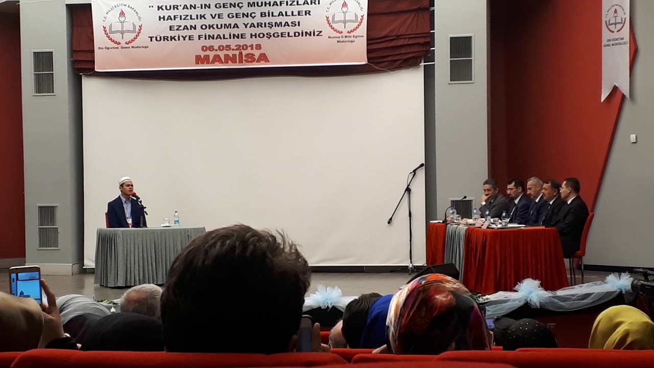 (Ebubekir kaçan) Türkiye hafizlik yarışması birincisi