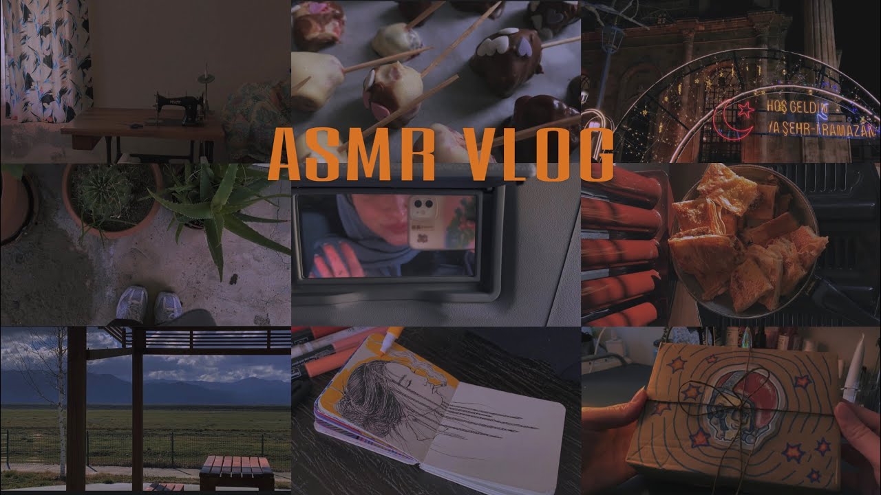 Vlog Bayram ve Köy Tatili🤍 -Türkçe Asmr