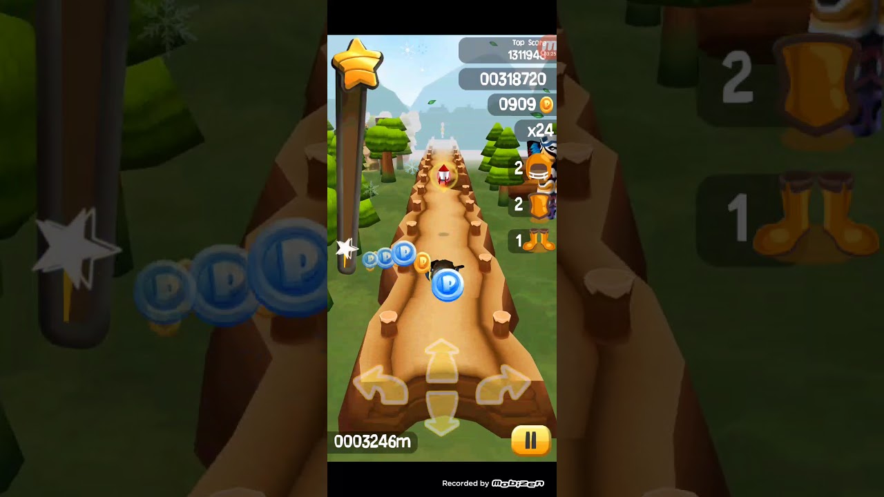 펭귄런(penguin run) 최고기록 넘기기 실패ㅠㅠ