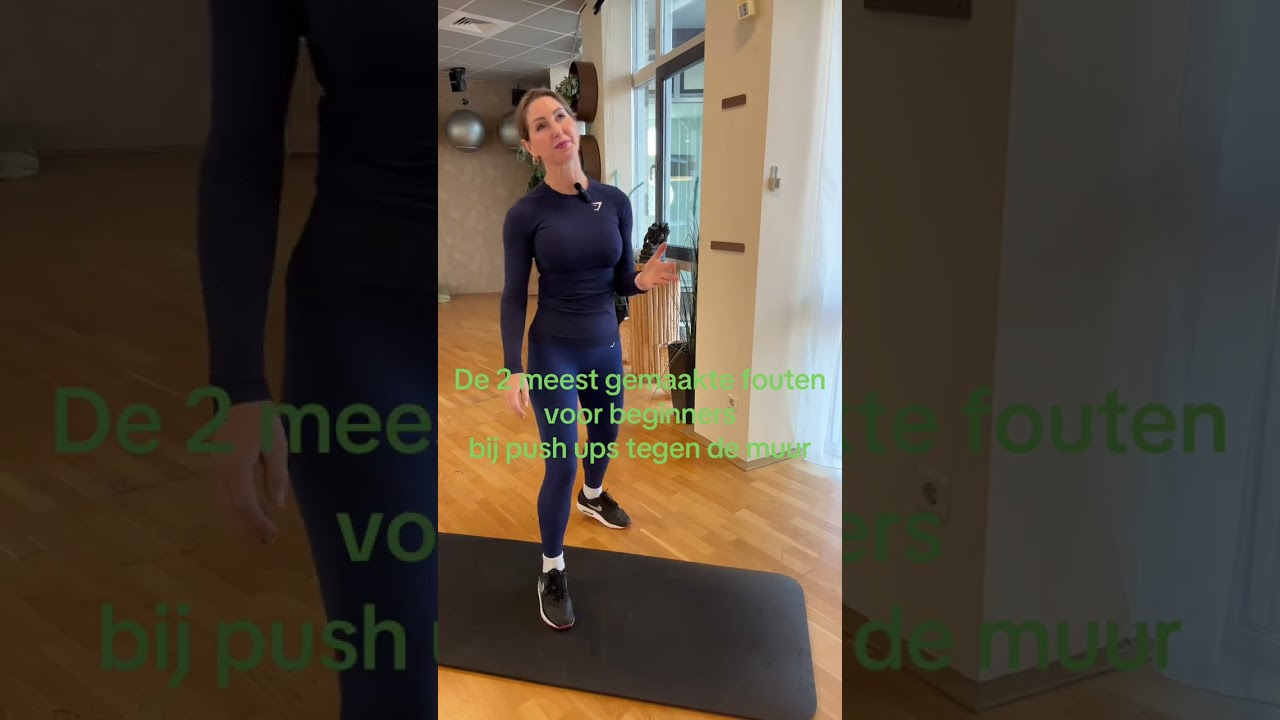 2 meest gemaakte fouten bij wall-pushups