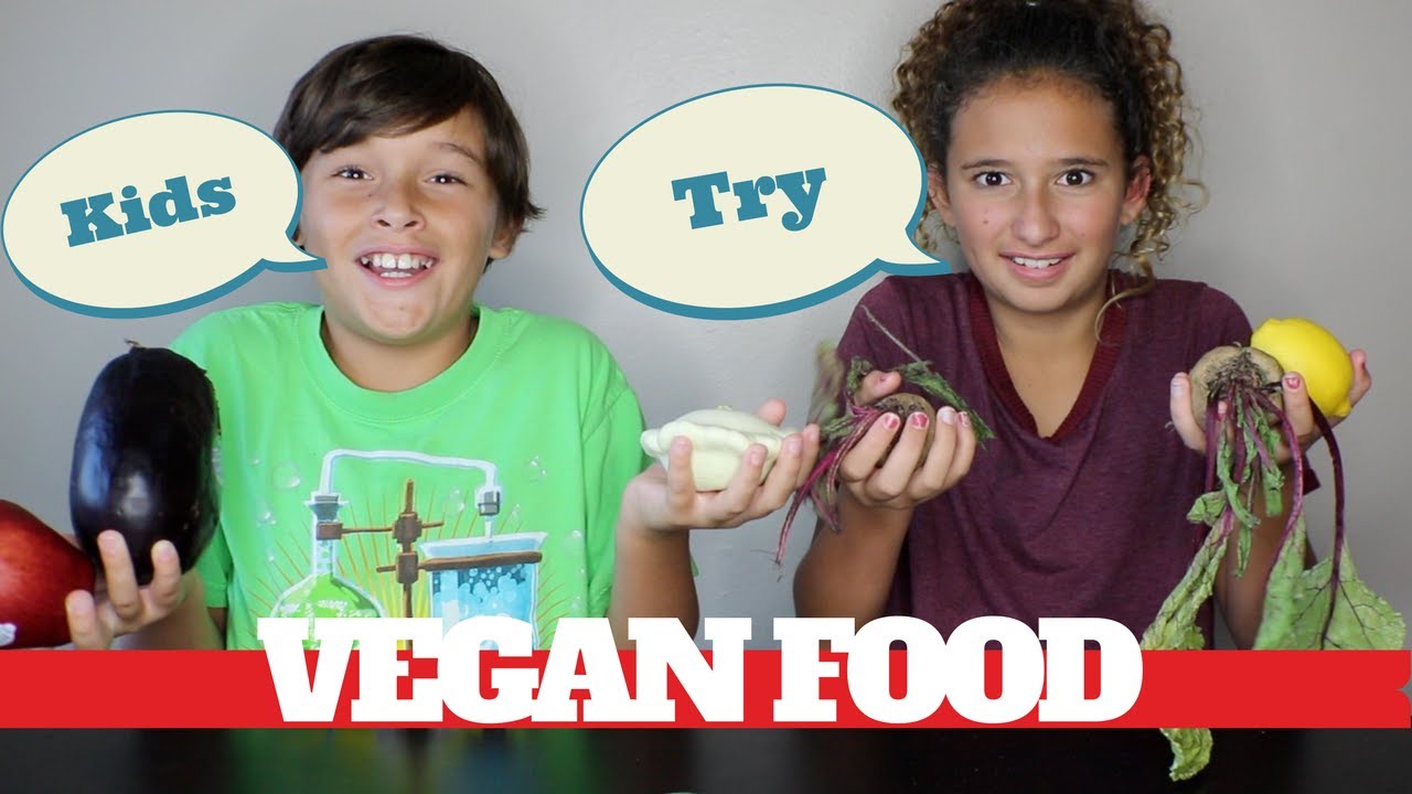 Reaction Video: Kids Try Vegan Food