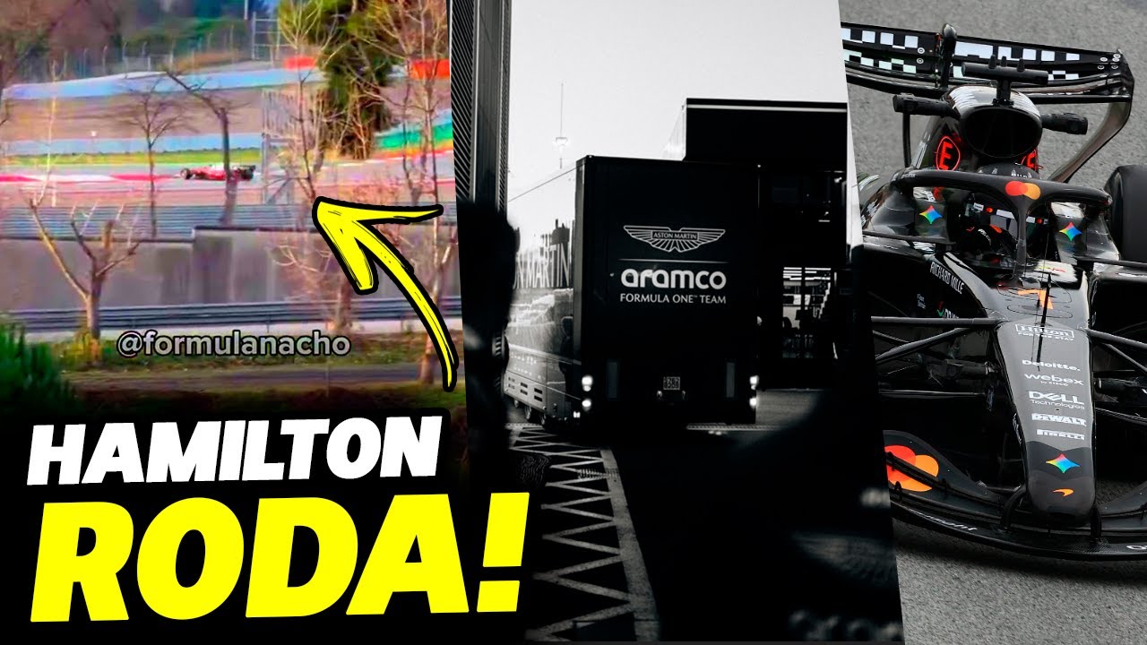 🚨HAMILTON RODA, ASTON MARTIN CORRE CONTRA O TEMPO E PIASTRI NA PISTA | FÓRMULA 1 | GP EM CASA
