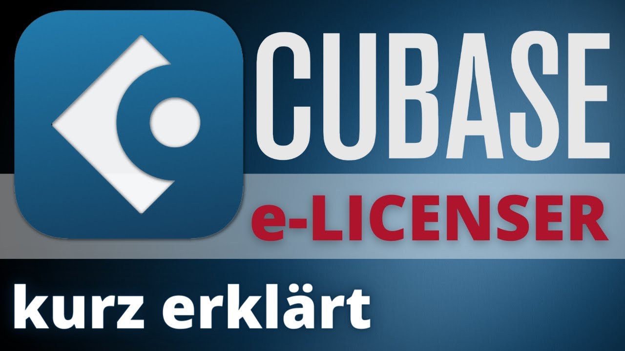 Cubase Steinberg eLicenser Registrieren Aktivieren 2024