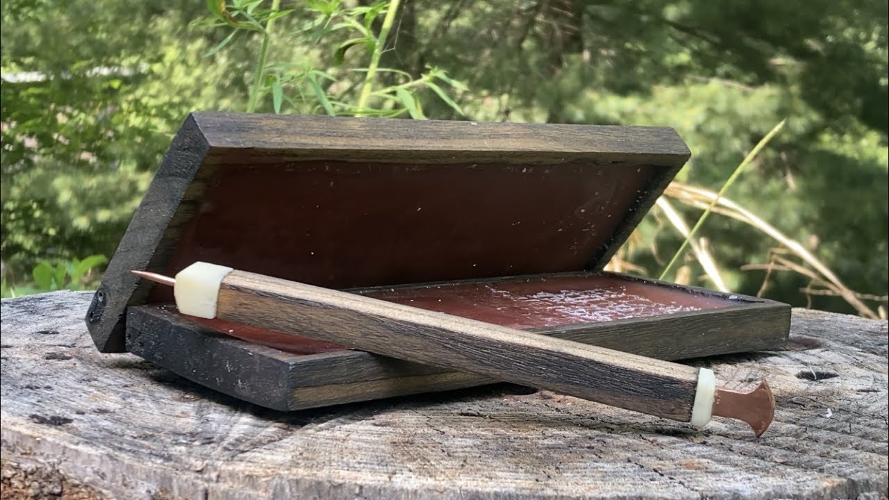 Восковая табличка: воссоздание древней записной книжки